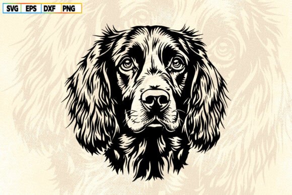 Boykin Spaniel Svg for Embroidery