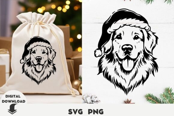Cute Christmas Dog Svg