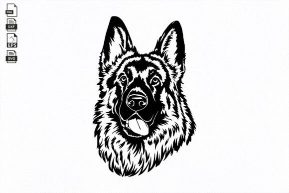 German Shepherd Svg for Real Projects