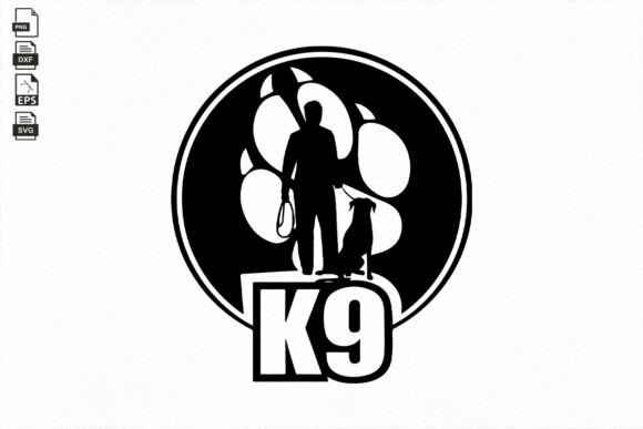 K9 Dog Svg