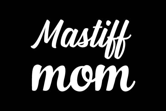 Mastiff Dog SVG, Retro Dog PNG