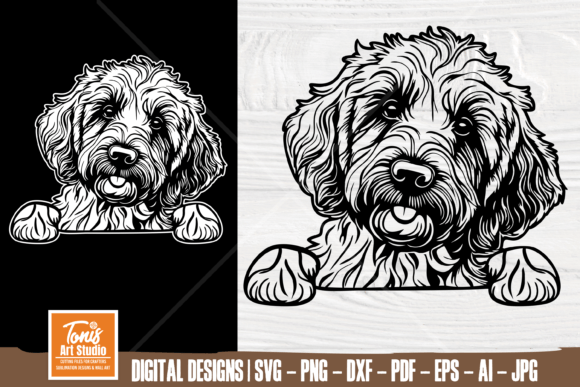 Peeking Dog Svg for Real Projects