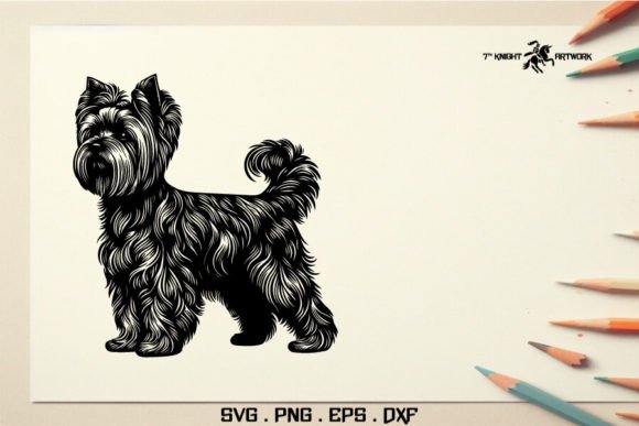 Scottish Terrier Dog Svg